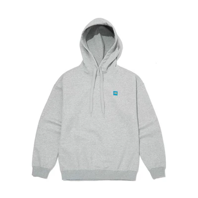 TNF Mini Logo Grey Pullover Hoodie Unisex NM5PM01J