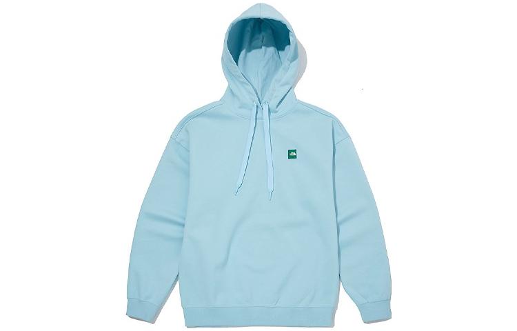 TNF Mini Logo Pullover Hoodie Unisex Blue NM5PM01M