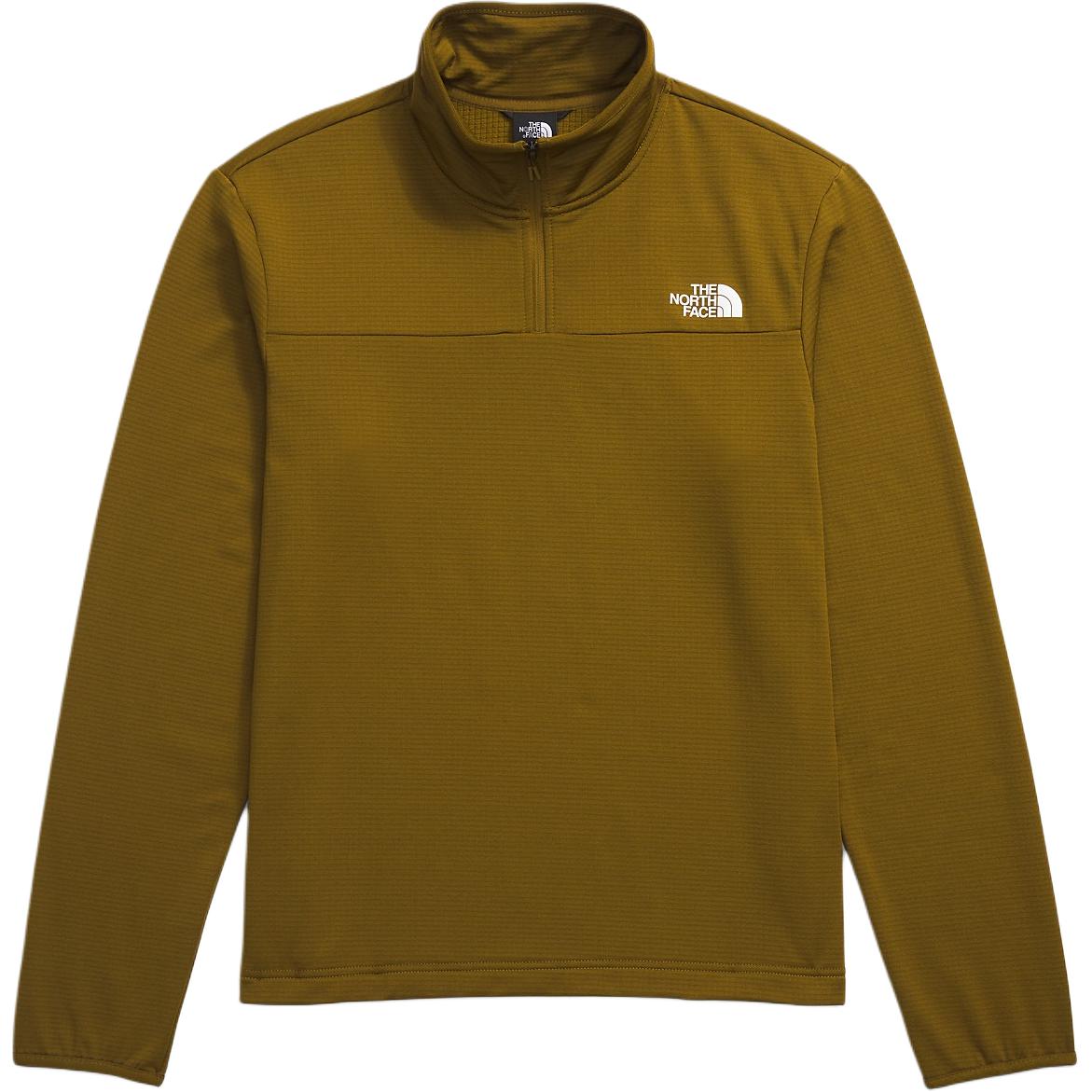 TNF Moss Green Logo Print Pullover Sweatshirt NF0A8AZE-1OB