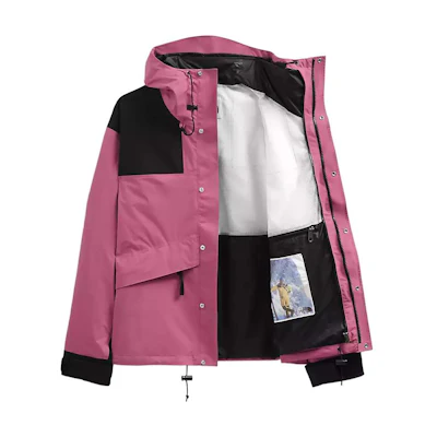 TNF Mountain 86 Retro Waterproof Jacket Purple Red for Men NF0A7UR9-748