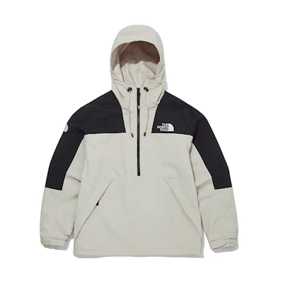 TNF Mountain Anorak Pullover Jacket Beige Unisex Fall NA3BM02A