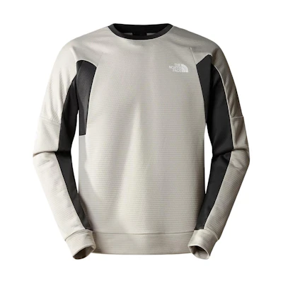 TNF Mountain Athletics Colorblock Logo Crewneck Fleece Sweatshirt White NF0A857D-ET4