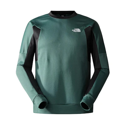 TNF Mountain Athletics Colorblock Logo Crewneck Fleece Sweatshirt Navy NF0A857D-ONO