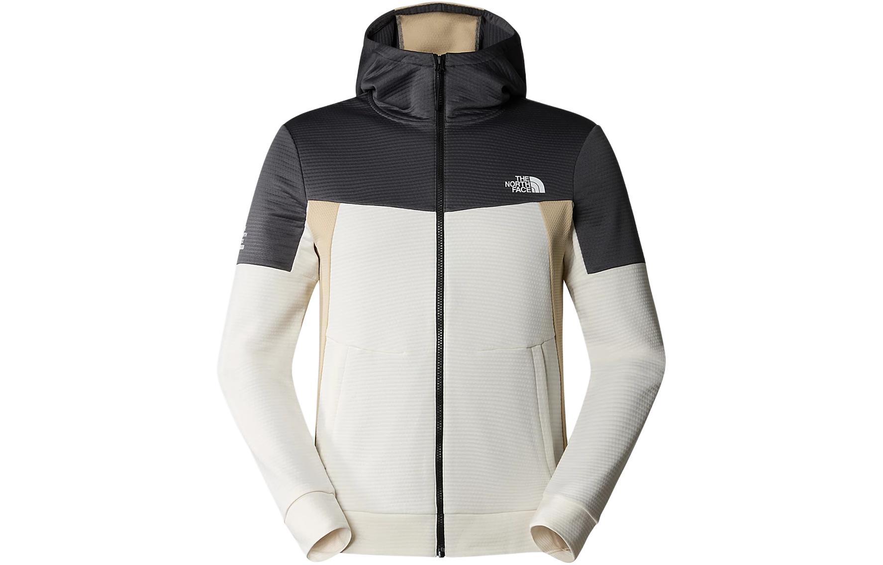 TNF Mountain Athletics Full-Zip Fleece Hoodie White/Gray NF0A87J5-XOR