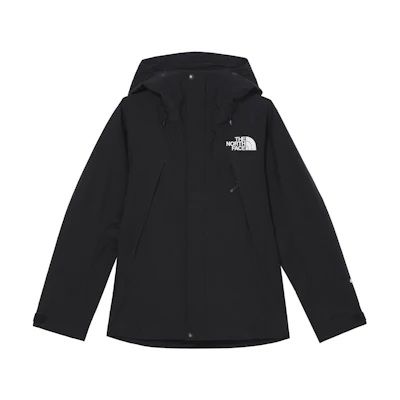 TNF Mountain Jacket Black Windproof Outdoor Hoodie NP61800-K