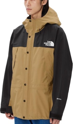 Chaqueta con Capucha Khaki The North Face Mountain Light con Botones de Logo. NP62236-KT Details for Chaqueta con Capucha Khaki The North Face Mountain Light con Botones de Logo. NP62236-KT