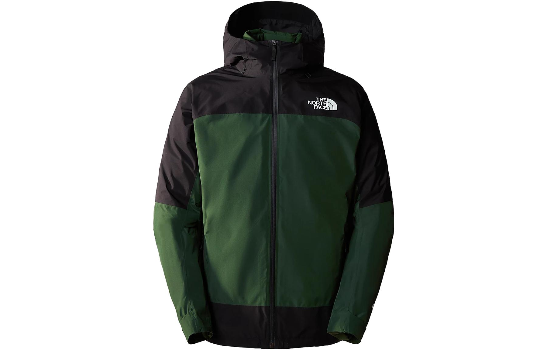 TNF Mountain Light Triclimate Green Jacket 3-in-1 Waterproof NF0A84FC-KII