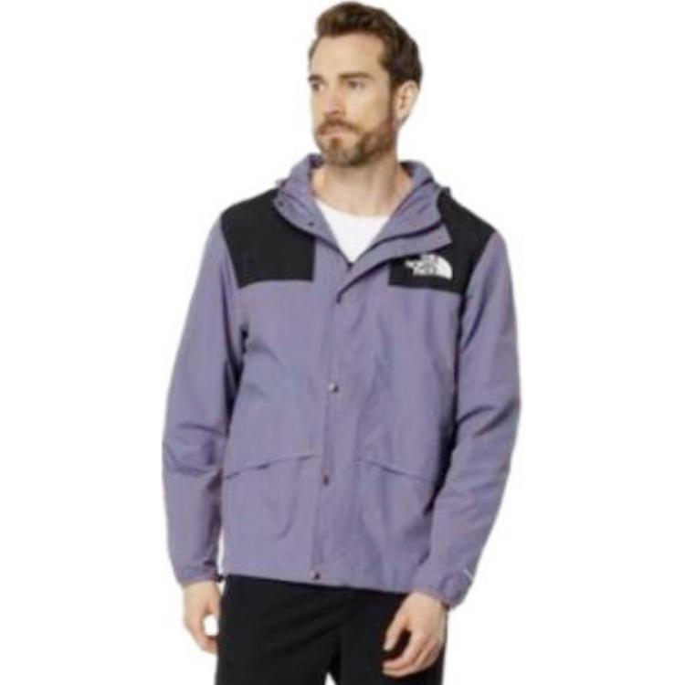 TNF Mountain Logo Printed Hoodie Jacket Purple Lavender NF0A5J4E-LK3 圖 4