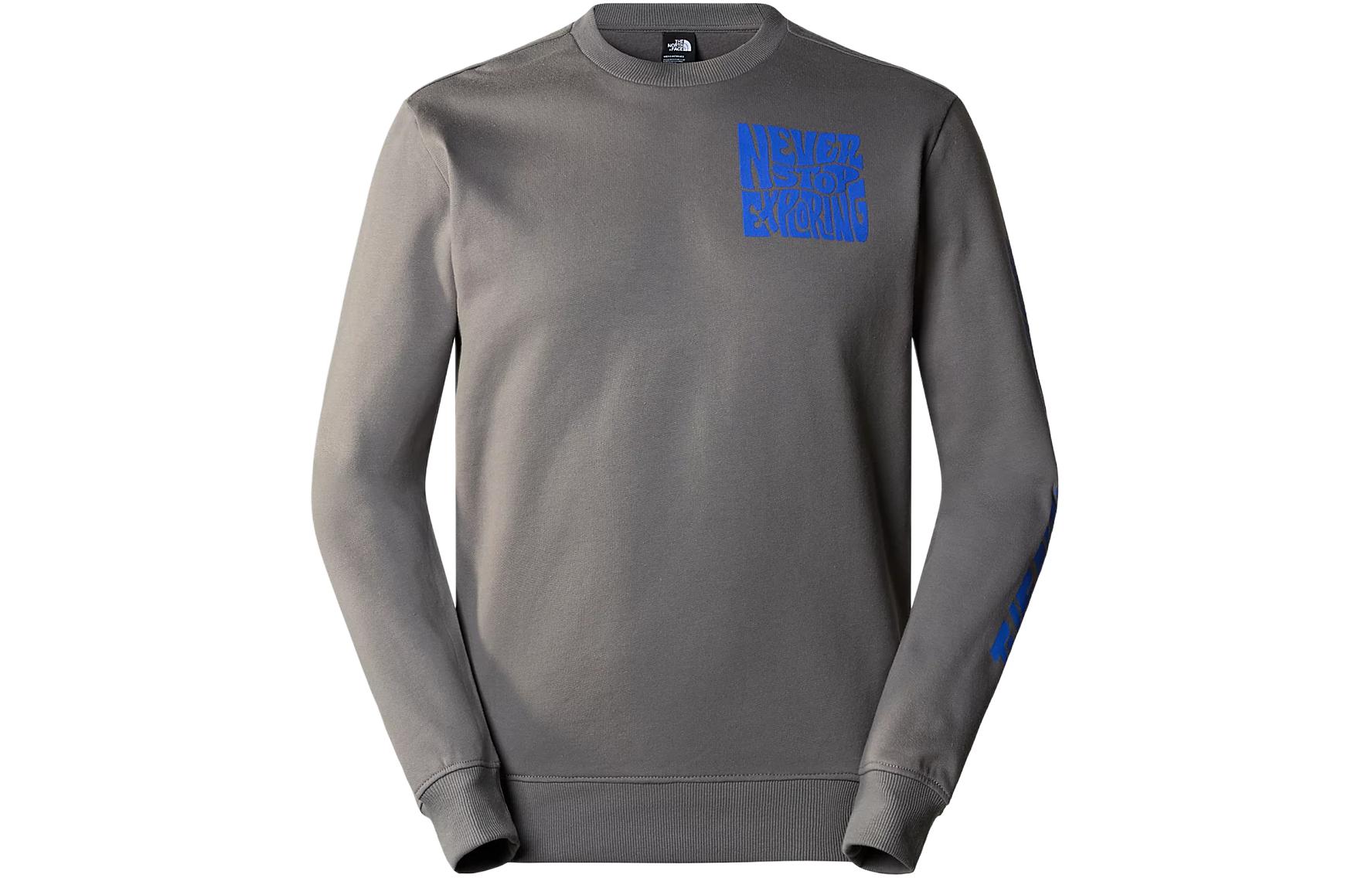 TNF Mountain Play Crewneck Sweatshirt Grey Pullover NF0A87EK-0UZ