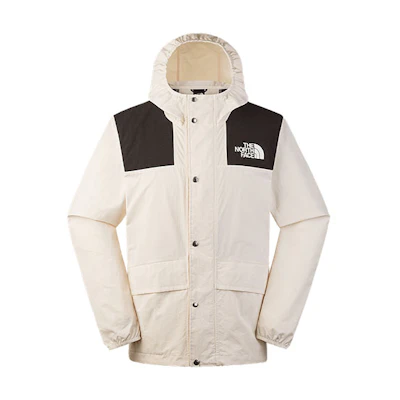 TNF Mountain Urban Outdoor Colorblock Hooded Jacket Beige Mens NF0A5JYN-QLI