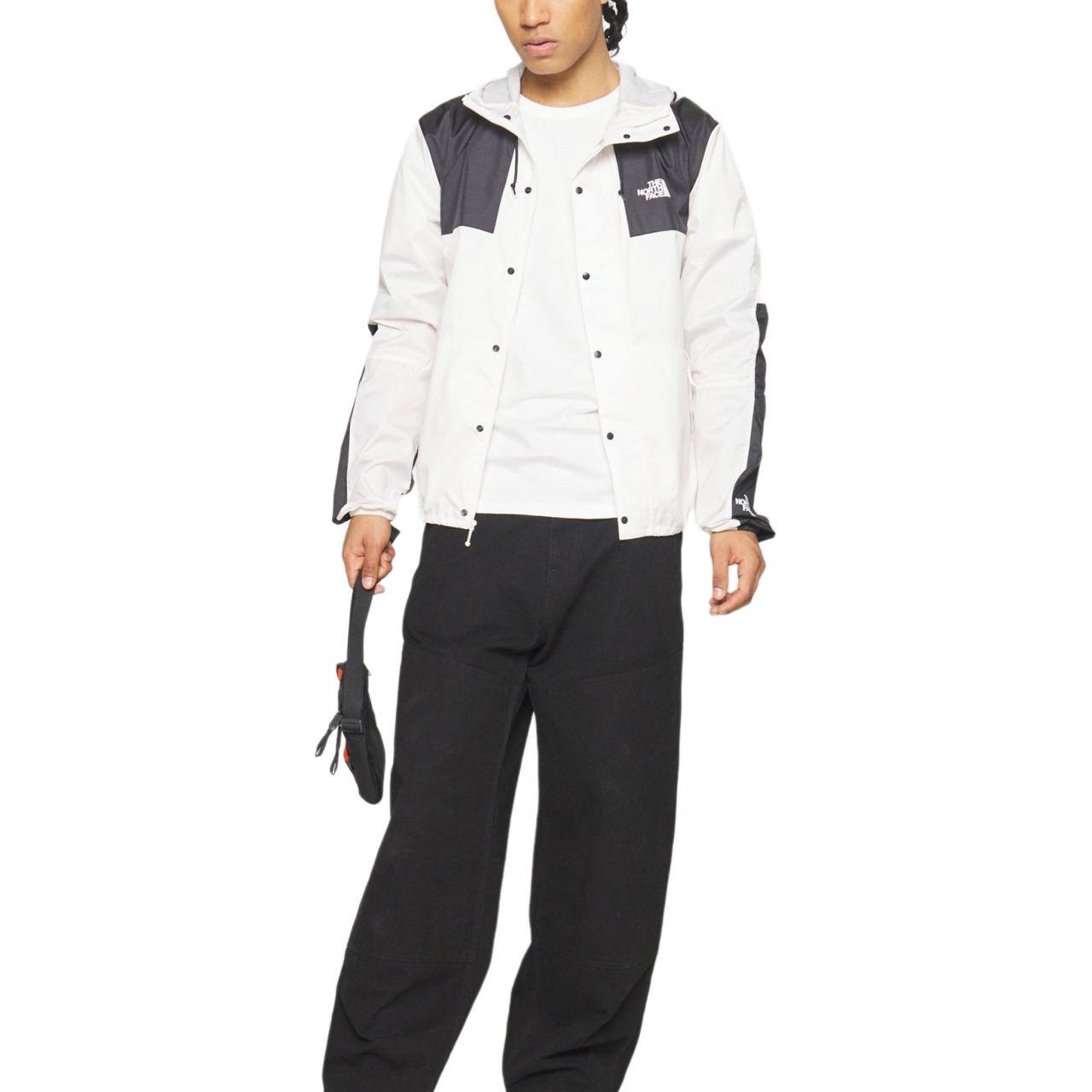 TNF Mountain White Waterproof Windproof Hoodie Jacket Unisex NF0A5IG3-N3N 圖 4