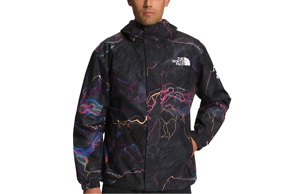 The North Face Multi-Color Logo Print Casual Jacket NF0A7ZZ4-IRI