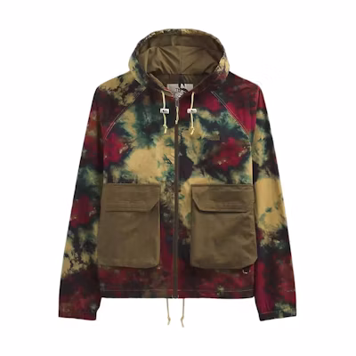 TNF Multi-Color Zip Hoodie Jacket with Large Pockets Design NF0A7WUS-94B