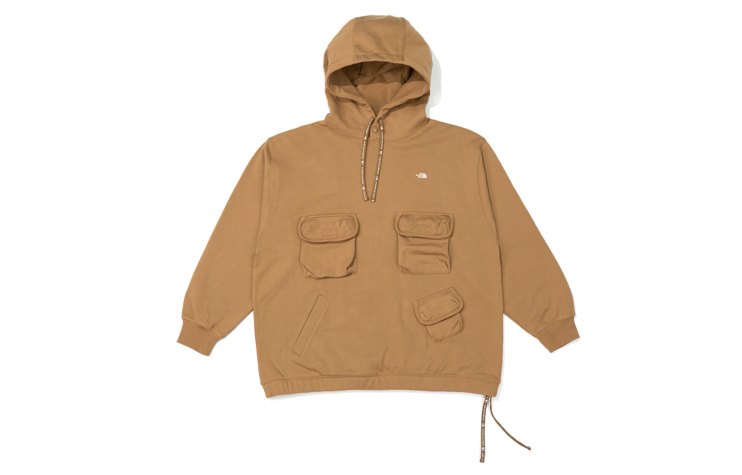 Order The North Face 多口袋運動衛衣 情侶款卡其色 NF0A81LL-173