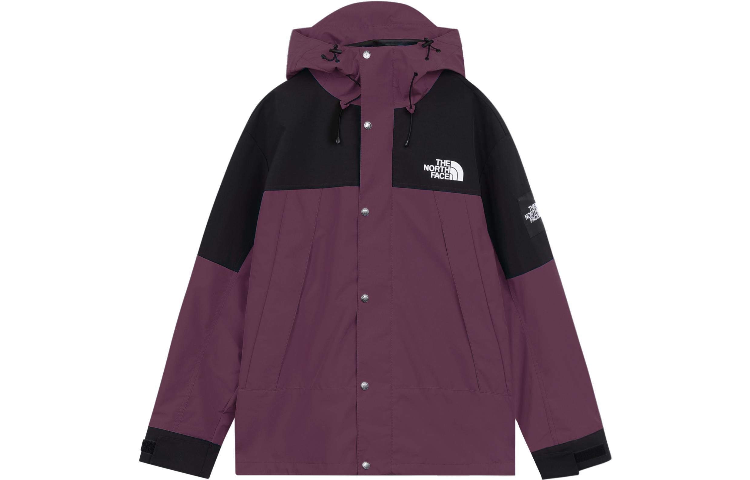 TNF Multi Granby Embroidered Hooded Jacket Unisex - Deep Purple NI2GN10H