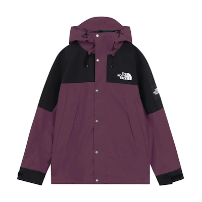 TNF Multi Granby Embroidered Hooded Jacket Unisex - Deep Purple NI2GN10H