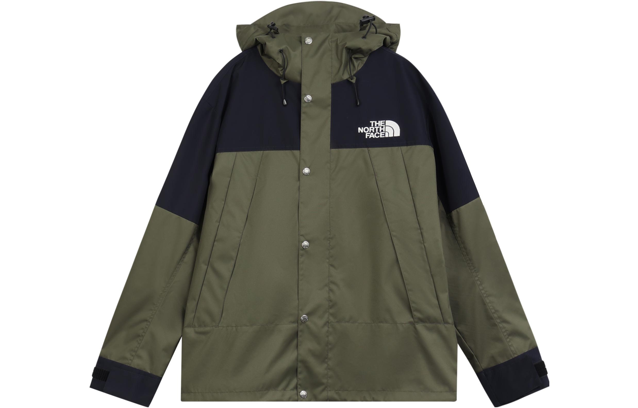 The North Face Multi Granby Hooded Jacket with Logo Embroidery - Unisex Green NI2HQ04O