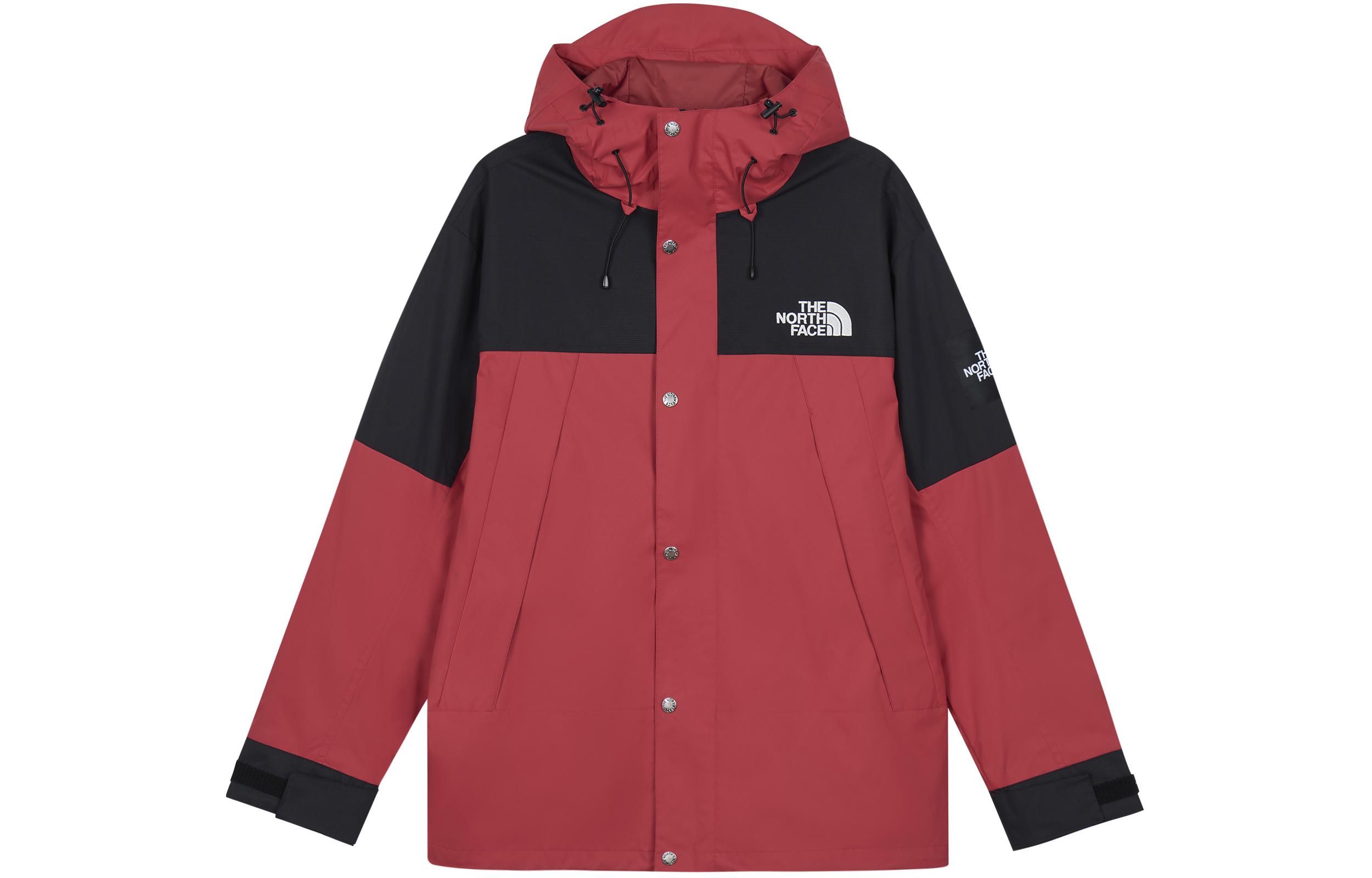 The North Face Multi Granby Jacket Unisex Hooded Anorak Deep Red Multicolor NI2HQ02Q
