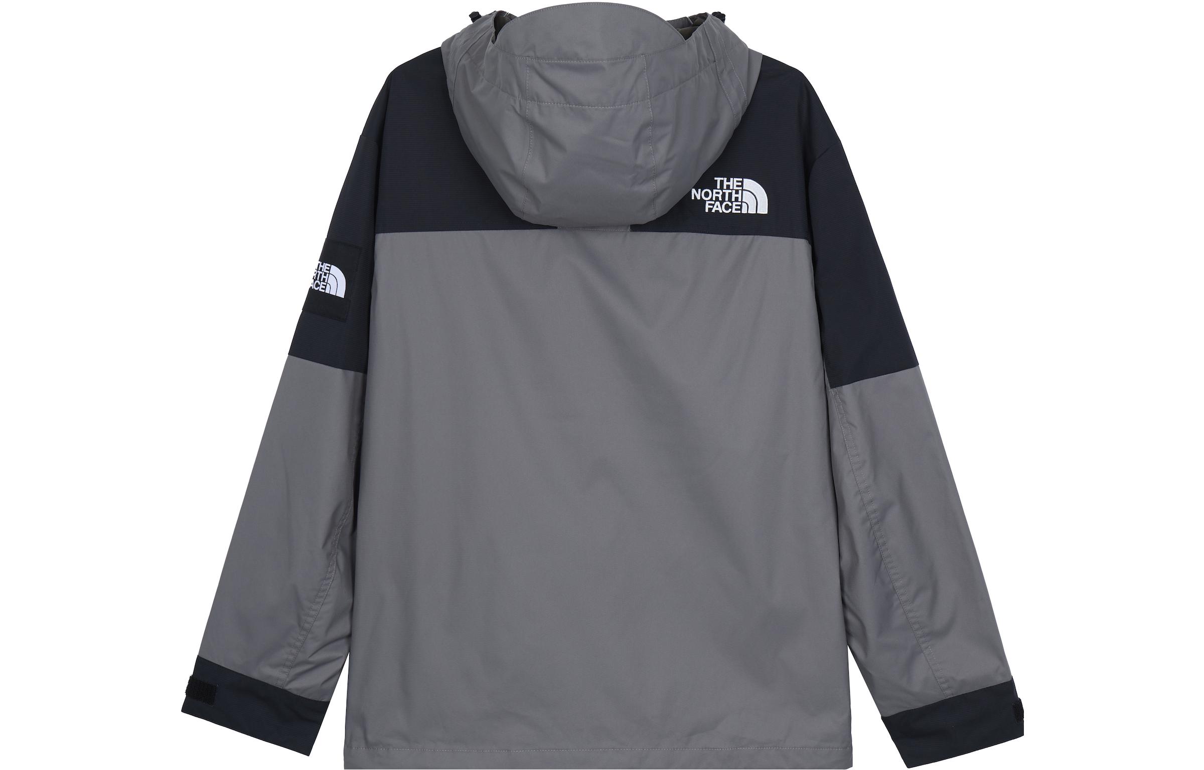 Lookbook The North Face Multi Granby Patchwork Logo橄欖綠連帽外套 男女適用 NI2HQ02P
