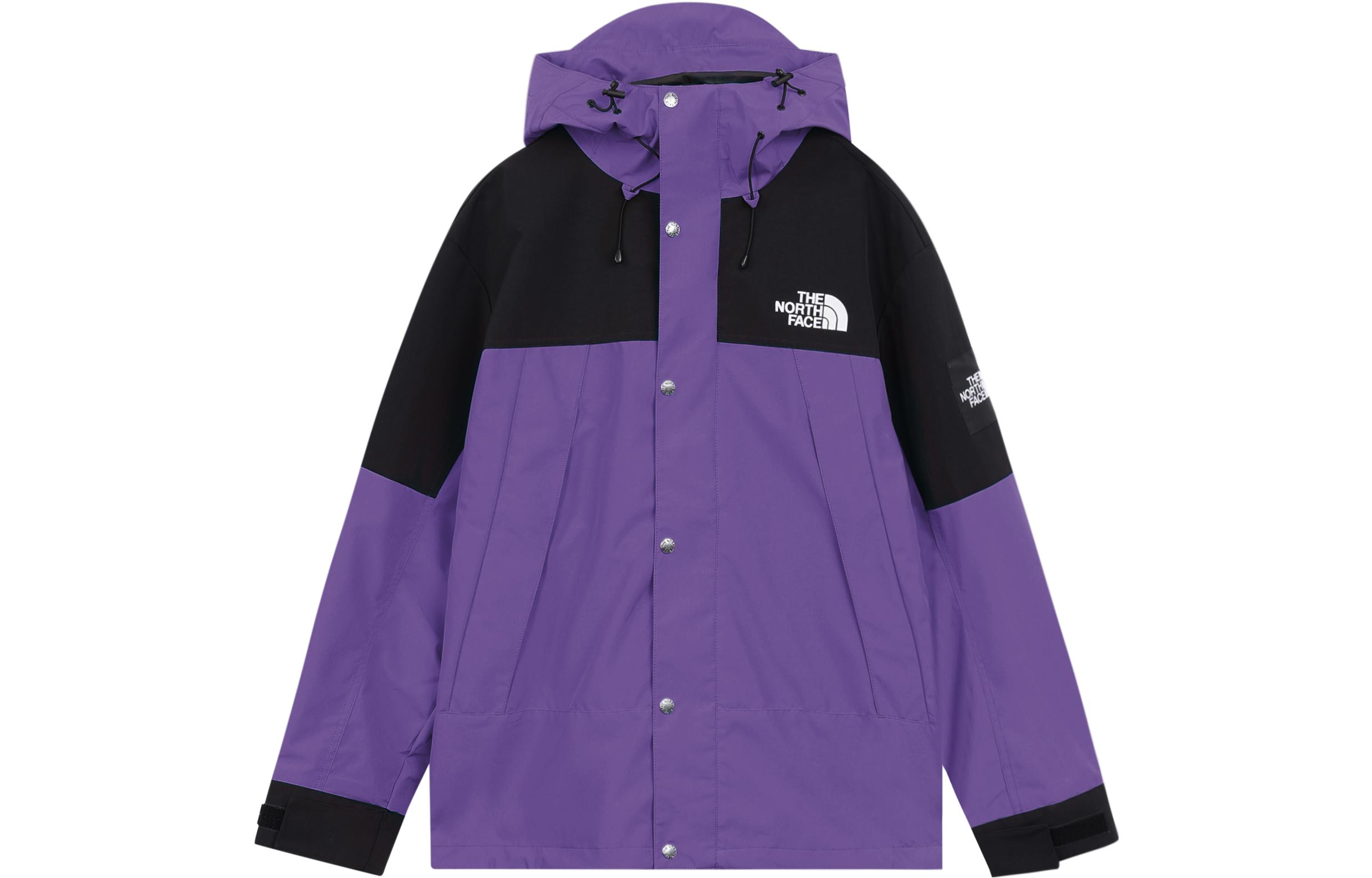 TNF Multi Granby Purple Logo Embroidered Hooded Jacket Unisex Casual NI2HQ01K