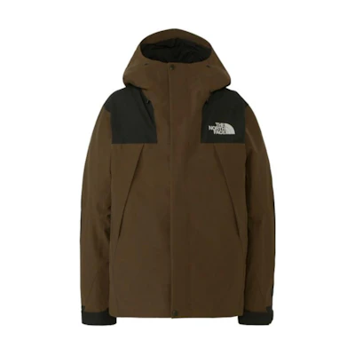 TNF Multicolor Letter Brown Zip-Up Jacket NP61800SR服装
