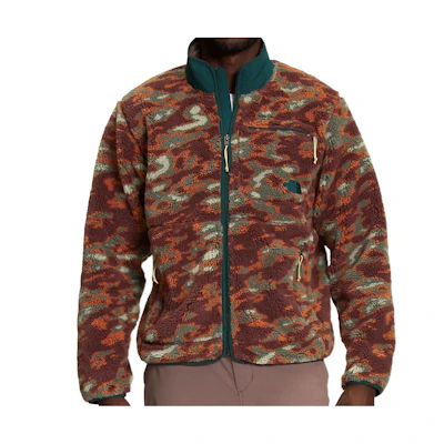 TNF Multicolor Tie-Dye Colorblock Zip-Up Jacket NF0A7WUQ-98B