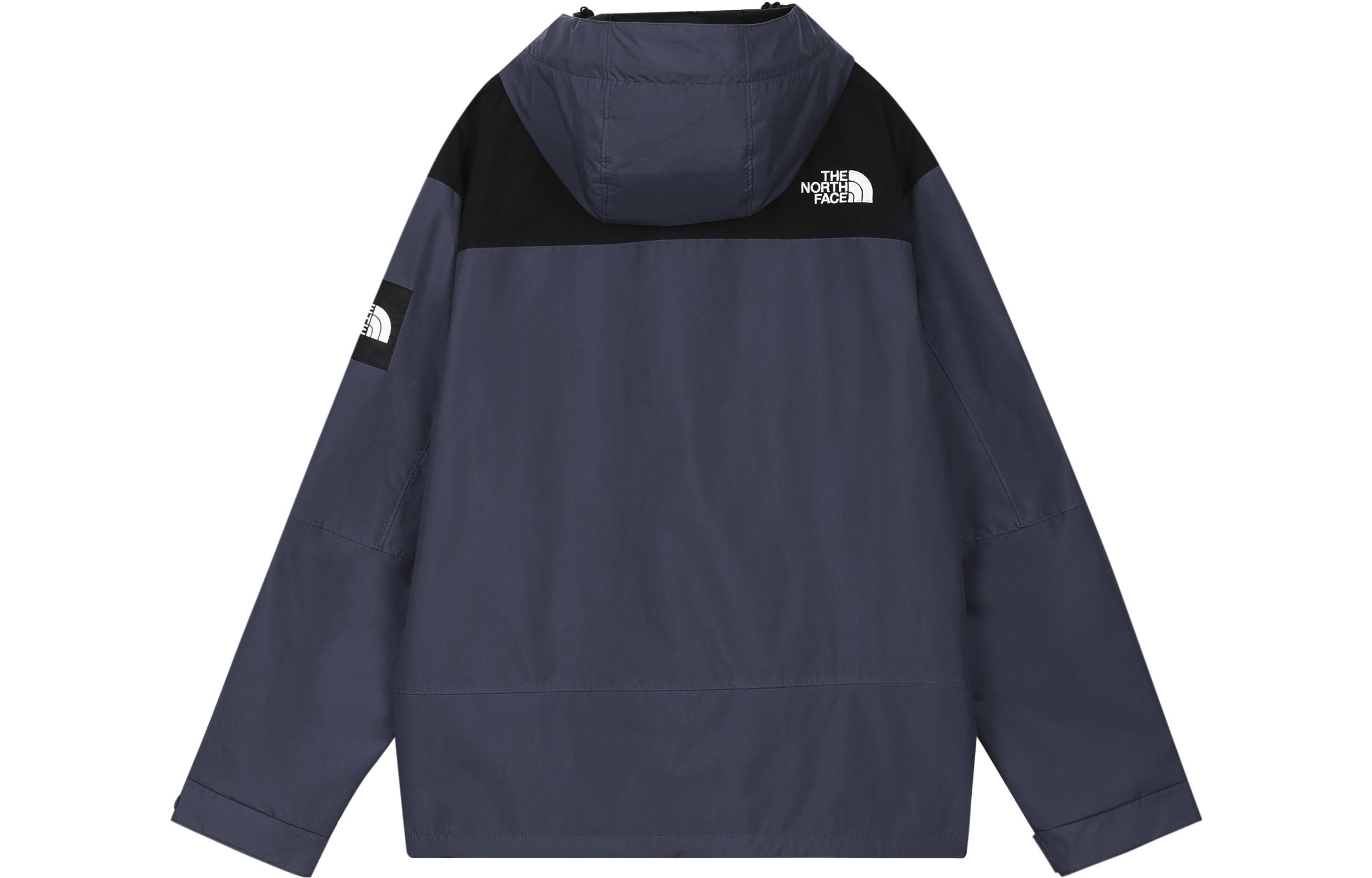 TNF Navy Blue Embroidered Logo Hoodie Jacket Casual Style NI3BN61K 圖 3