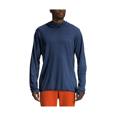 TNF Navy Blue Hoodie with Solid Logo Print NF0A5J7U-8K2