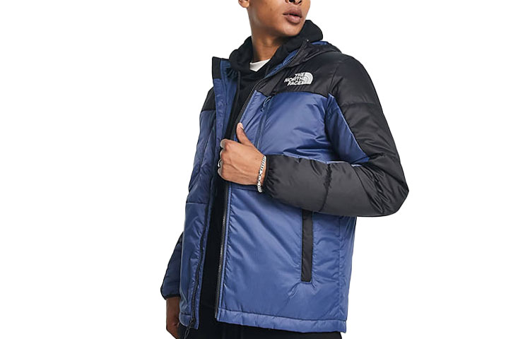 TNF Navy Blue Logo Hooded Insulated Jacket NF0A7WZX-HDC 圖 2