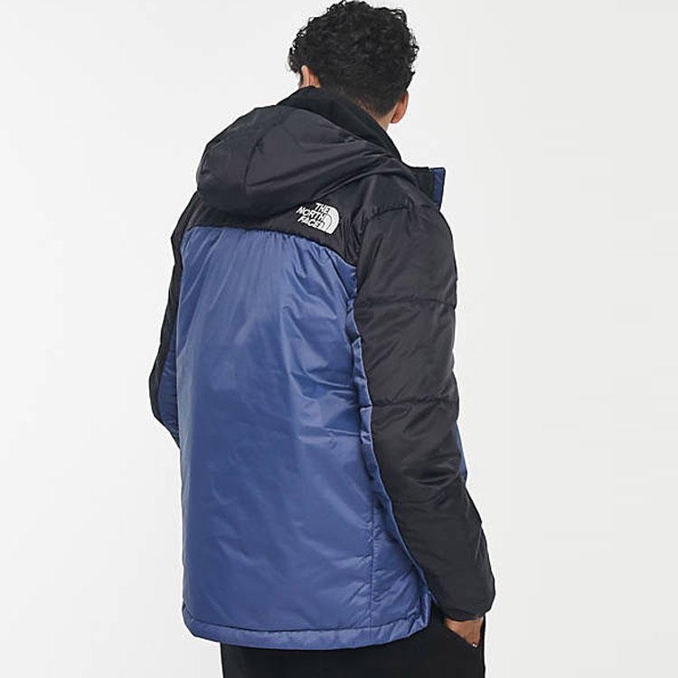 TNF Navy Blue Logo Hooded Insulated Jacket NF0A7WZX-HDC 圖 3