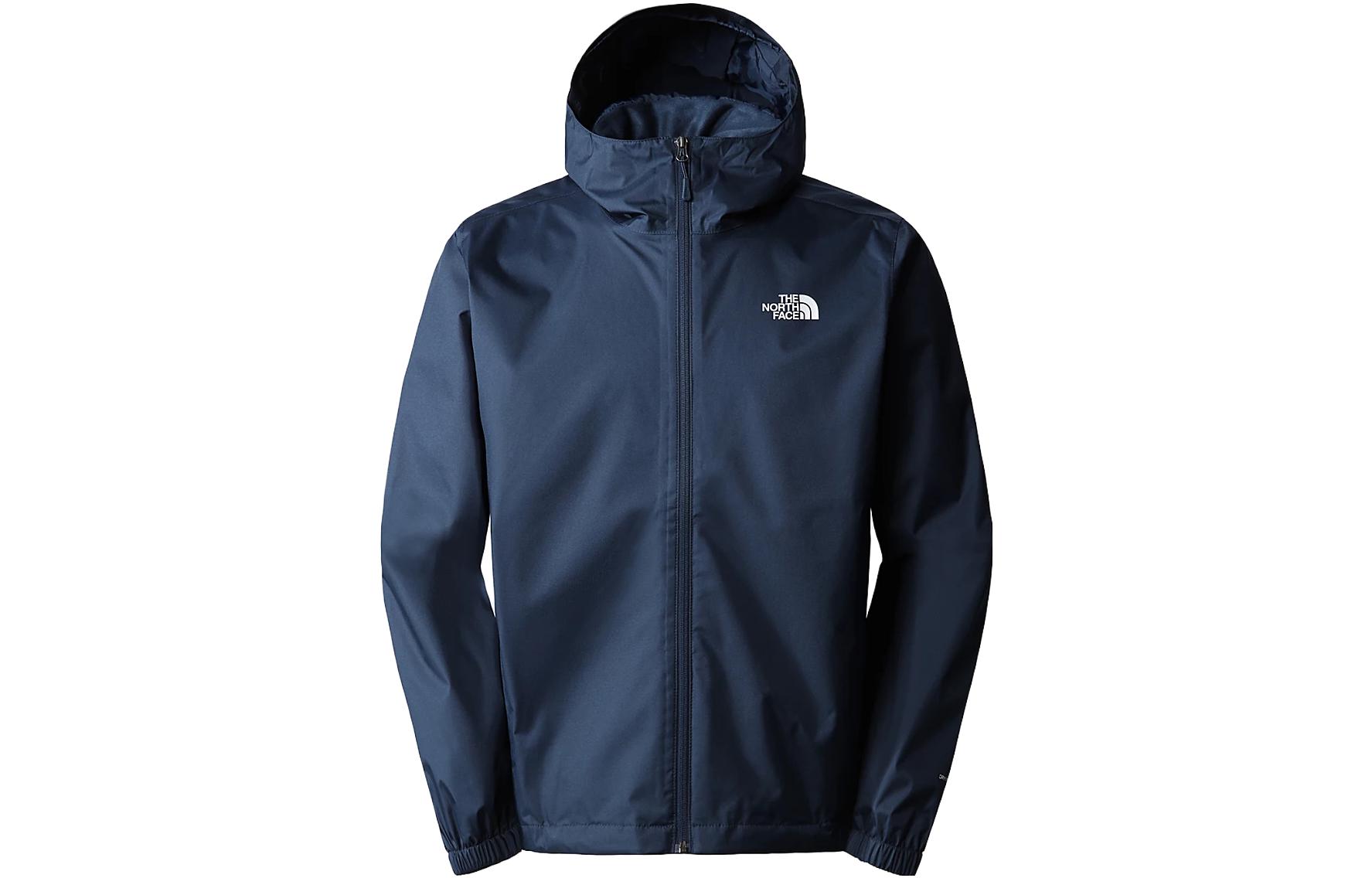 TNF Navy Blue Waterproof Windproof Outdoor Jacket with Logo NF00A8AZ-8K2