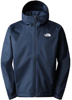 The North Face Navy Blue Waterproof Windproof Outdoor Jacket with Logo NF00A8AZ-8K2 The North Face Navy Blue Waterproof Windproof Outdoor Jacket with Logo NF00A8AZ-8K2