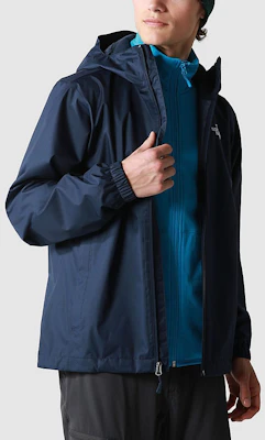 The North Face Navy Blue Waterproof Windproof Outdoor Jacket with Logo NF00A8AZ-8K2 Details for The North Face Navy Blue Waterproof Windproof Outdoor Jacket with Logo NF00A8AZ-8K2