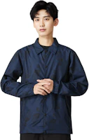 Lookbook The North Face 海軍藍標誌扣襟襯衫外套 - 秋季系列 NF0A7QTN-8Q4