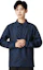 Lookbook The North Face Navy Logo Button-Up Shirt Jacket - Fall Collection NF0A7QTN-8Q4