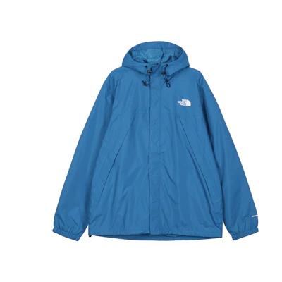 TNF Navy Logo Print Waterproof Hooded Jacket NF0A7QEY-M19