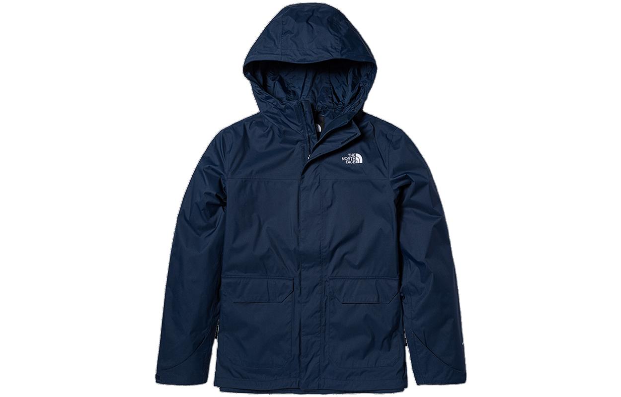TNF Navy Urban Exploration Logo Windbreaker Jacket NF0A86RJ-8K2