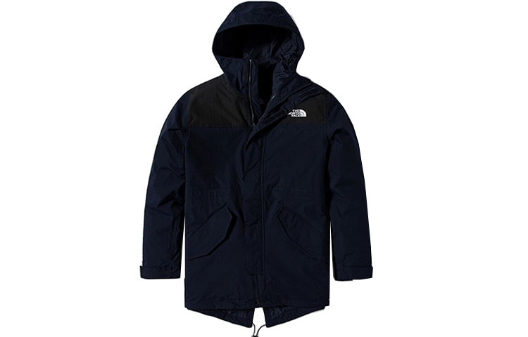 TNF Navy Waterproof Windproof Breathable Outdoor Jacket NF0A4NEK-TL6