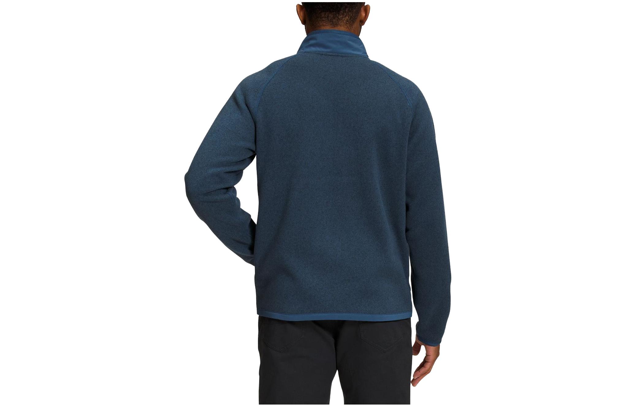 TNF Navy Zip-Up Jacket with Stand Collar Long Sleeves NF0A5GL1-HKW 圖 3