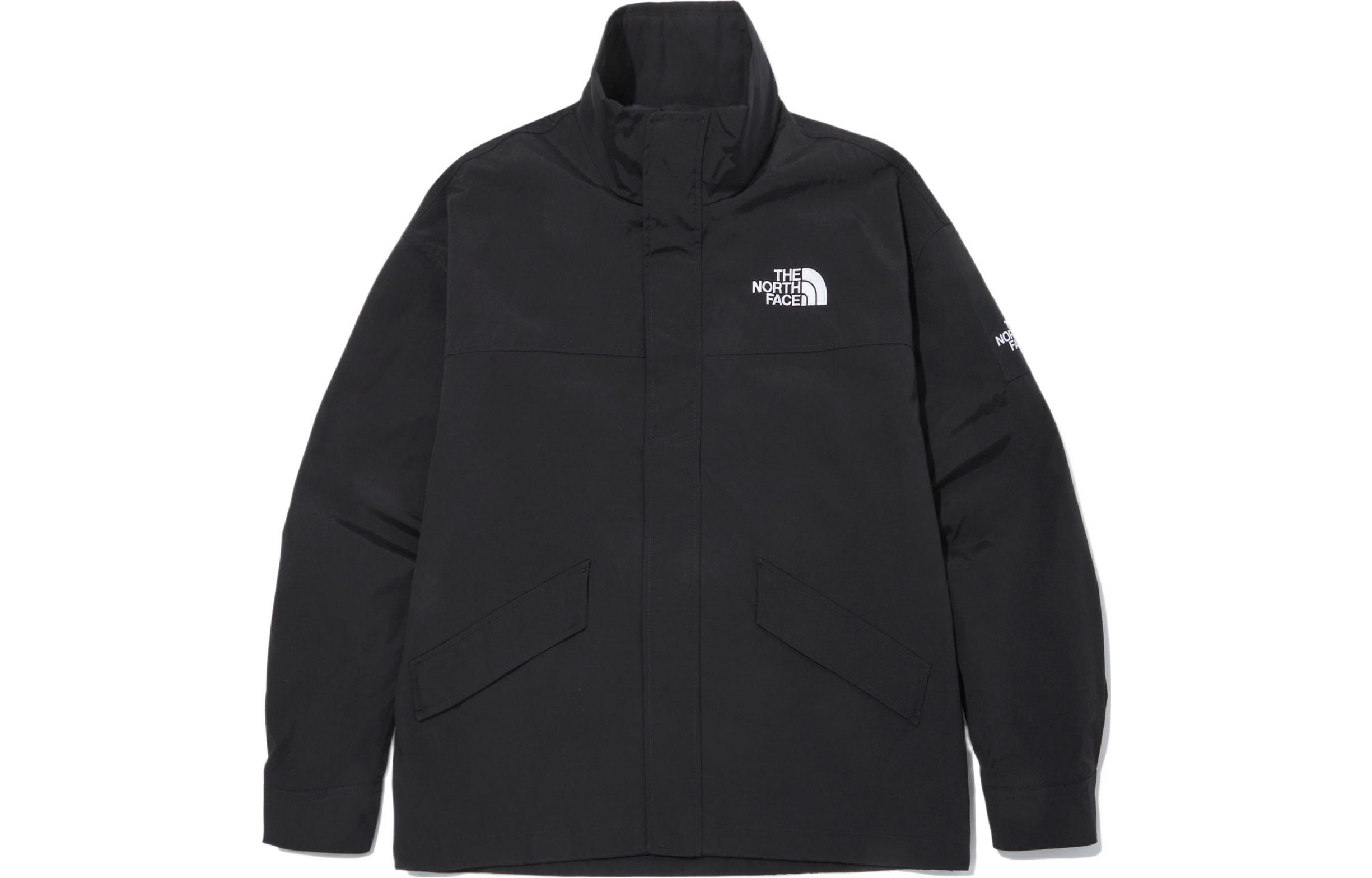 The North Face Neilton Embroidered Logo Black Jacket NJ3BN03J