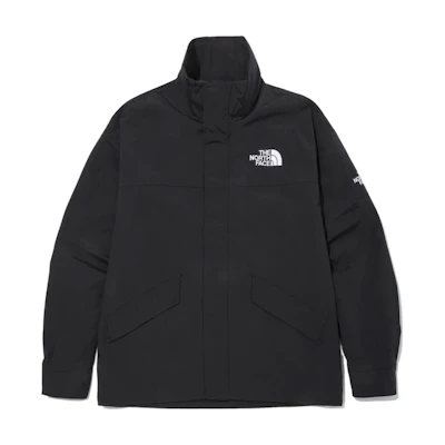 TNF Neilton Embroidered Logo Black Jacket NJ3BN03J