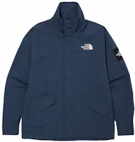 The North Face Neilton Jacket Blue Logo Embroidered Stand Collar NJ3BN03L The North Face Neilton Jacket Blue Logo Embroidered Stand Collar NJ3BN03L