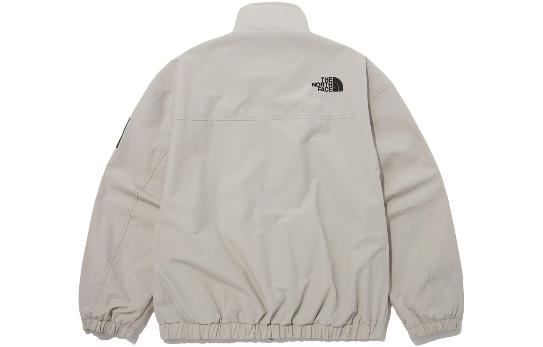 Lookbook The North Face Neilton Jaket Stand Collar Utility Outdoor Casual - Beige NJ3BP51L