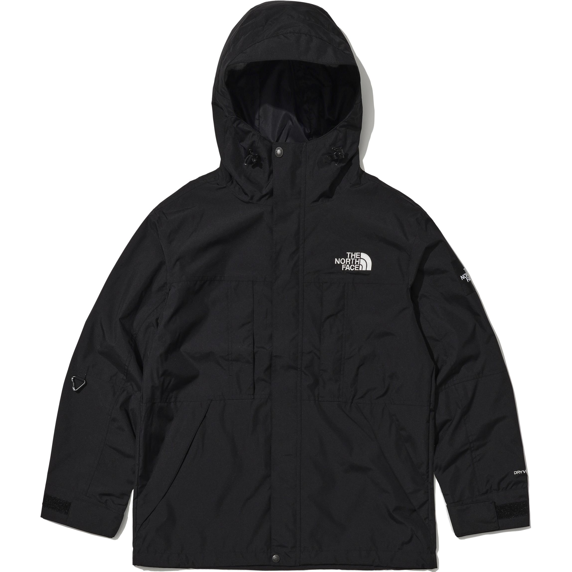 TNF Neo Vaiden Black Waterproof Windbreaker Unisex Jacket NJ2HQ50J-服