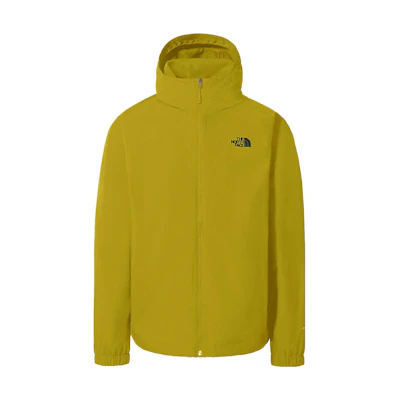 TNF New Peak Solid Logo Windproof Waterproof Jacket Men Yellow Green NF0A82GA-76S