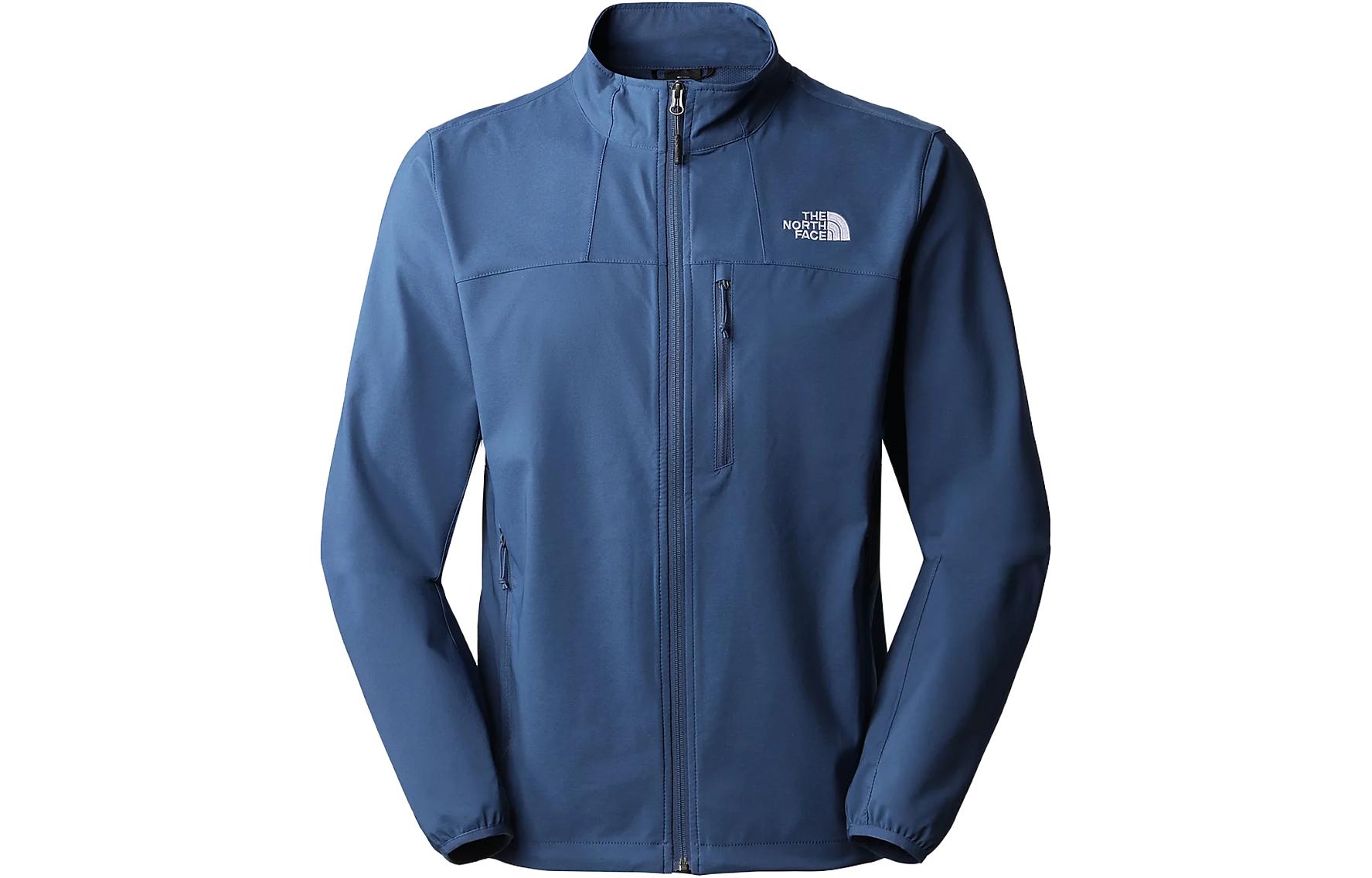 TNF Nimble Windproof Waterproof Stand Collar Jacket Blue NF0A2TYG-HDC