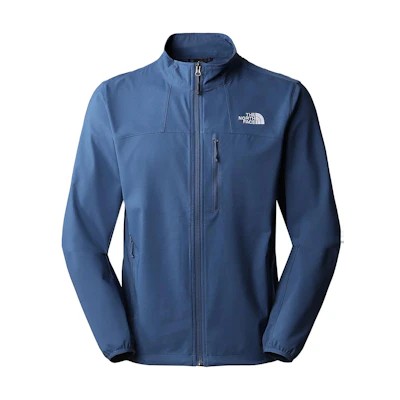 TNF Nimble Windproof Waterproof Stand Collar Jacket Blue NF0A2TYG-HDC