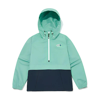 TNF Novelty Eco Anorak Pistachio Green Pullover Jacket NJ3BM09B