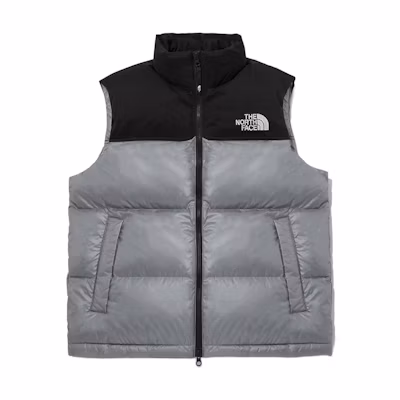 TNF Novelty Nuptse Down Vest Colorblock Unisex Grey NV1DP50L