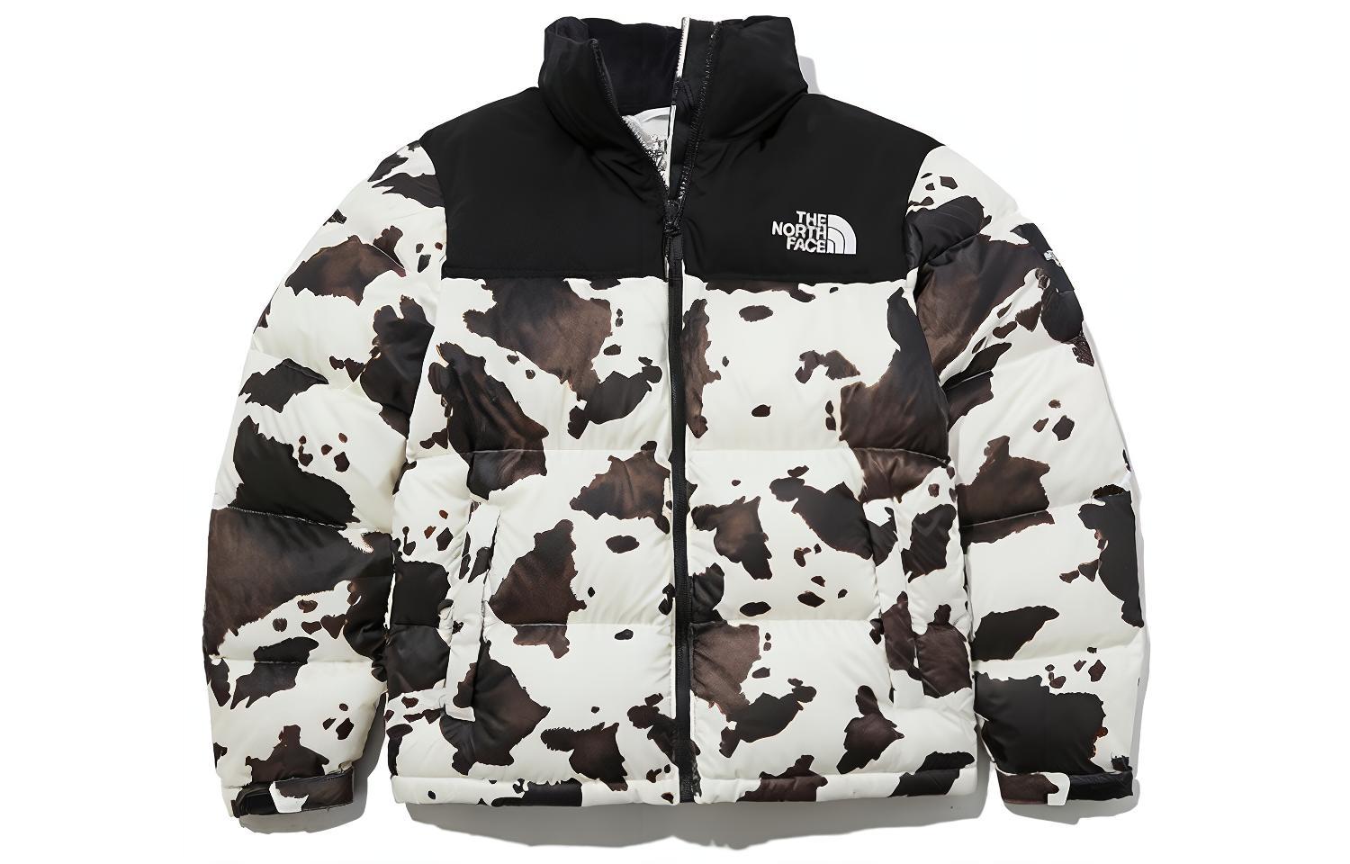 Order THE NORTH FACE Novelty Nuptse Jacket Cream Winter Down Windproof Unisex Coat NJ1DL50M